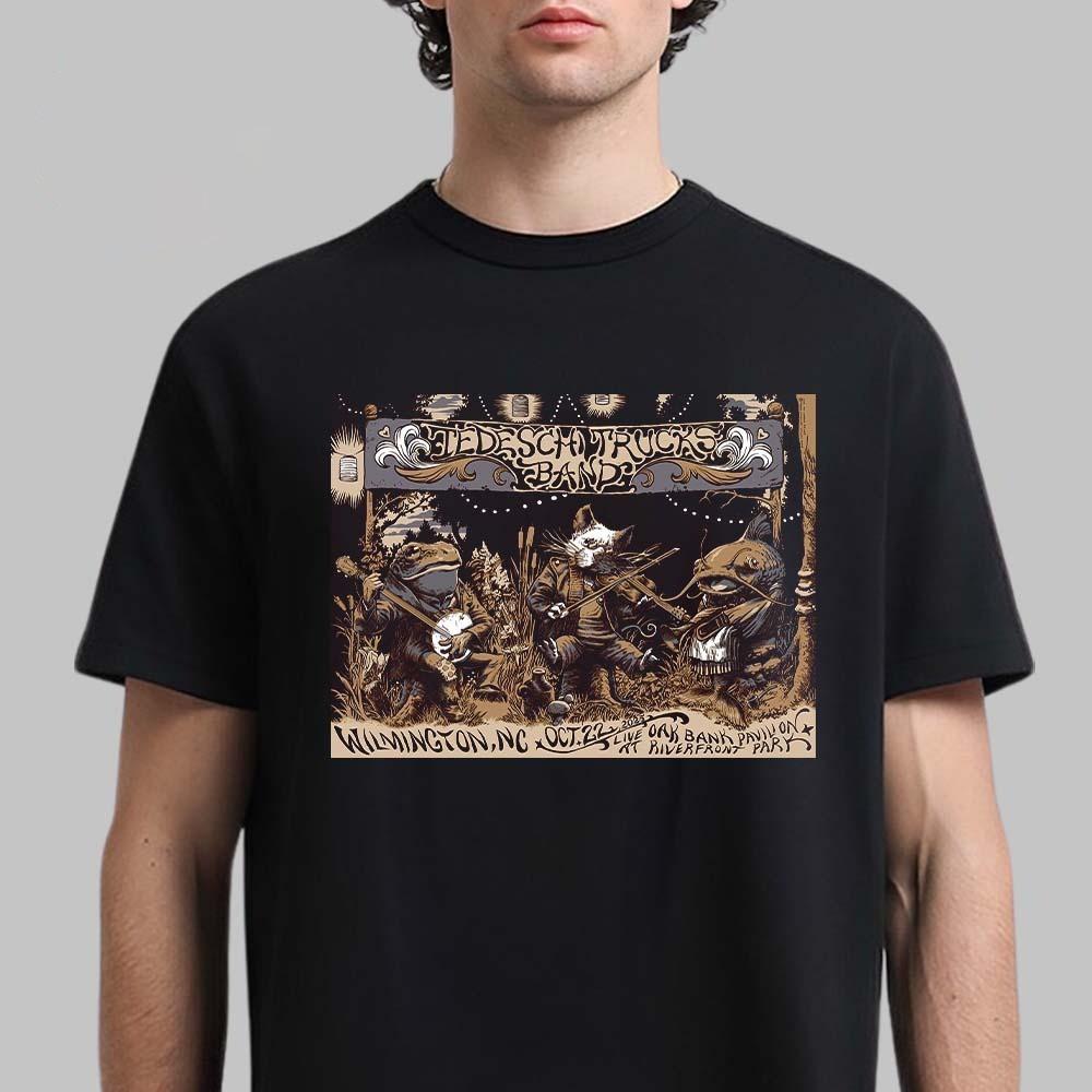 Tedeschi Trucks Band Wilmington North Carolina 2025 Show On October 22 Shirt M
Tedeschi Trucks Band Wilmington North Carolina 2025 Show On October 22 Shirt M