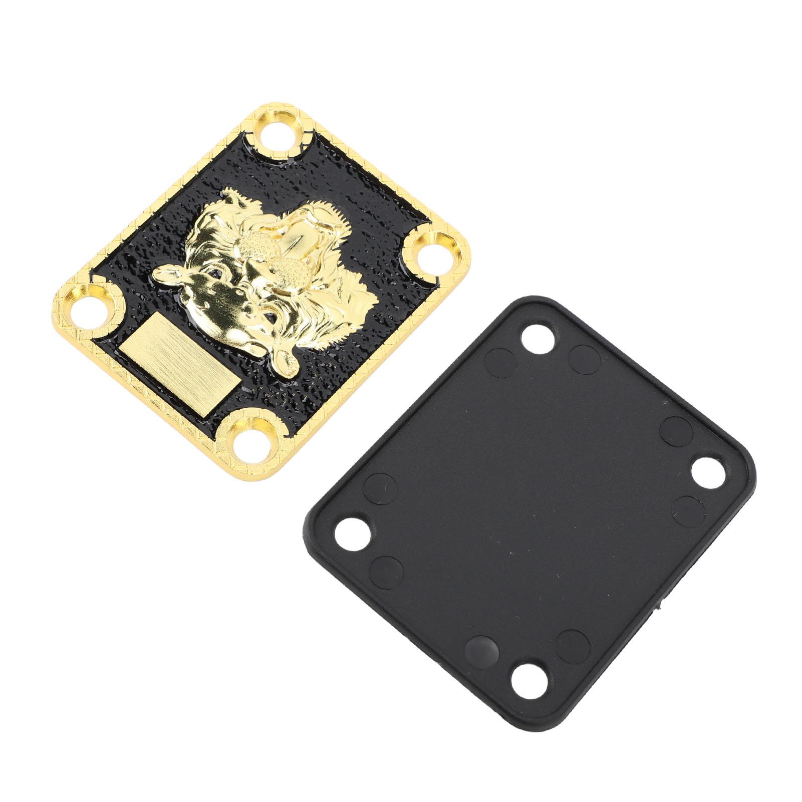 Накладка грифа электрогитары 4 отверстия цинковый сплав защитная накладка грифа гитары замена GV120
Накладка грифа электрогитары 4 отверстия цинковый сплав защитная накладка грифа гитары замена GV120