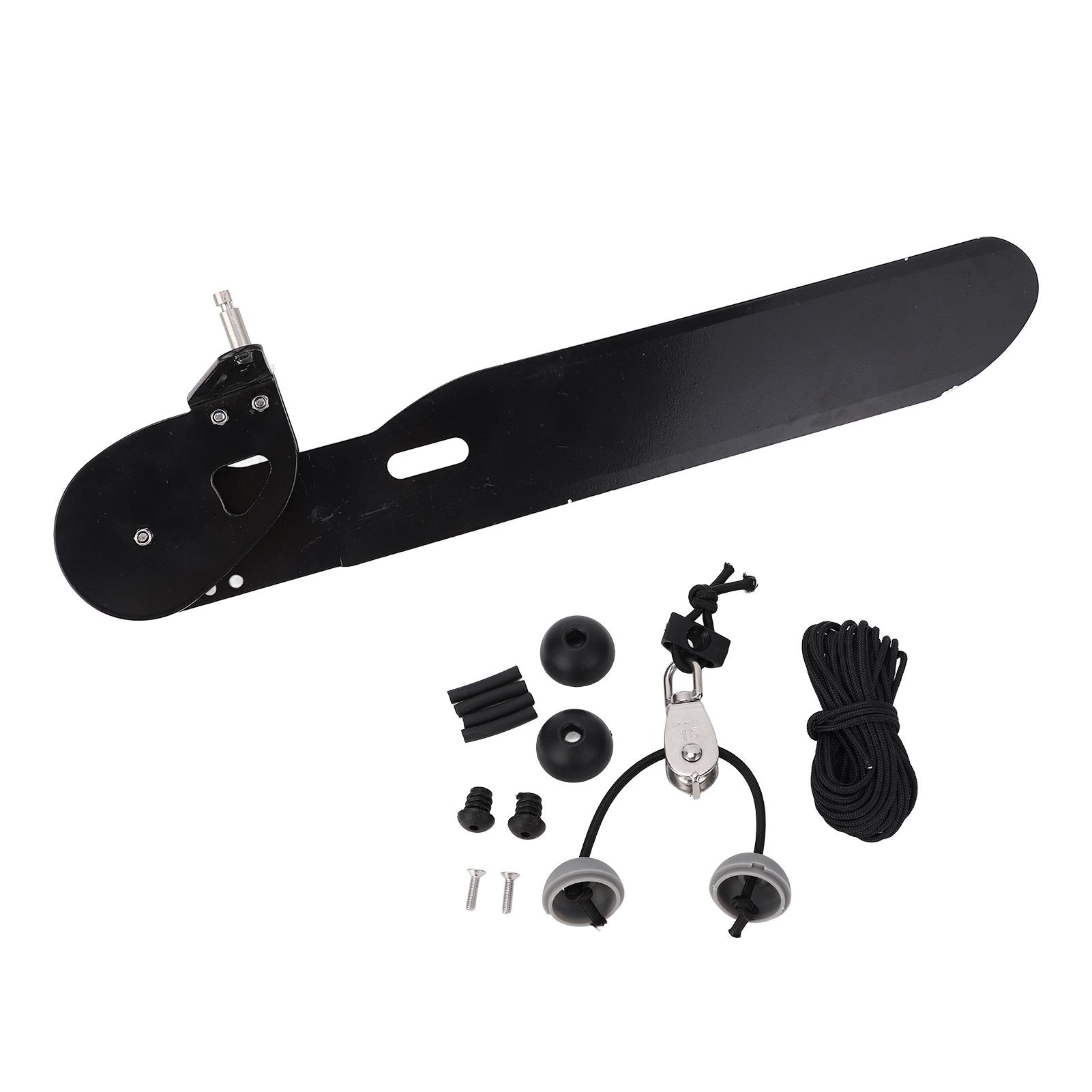Canoe Rudder Aluminium Alloy Kayak Fishing Boat Rudder Foot Direction Control Tackle Kit
Canoe Rudder Aluminium Alloy Kayak Fishing Boat Rudder Foot Direction Control Tackle Kit