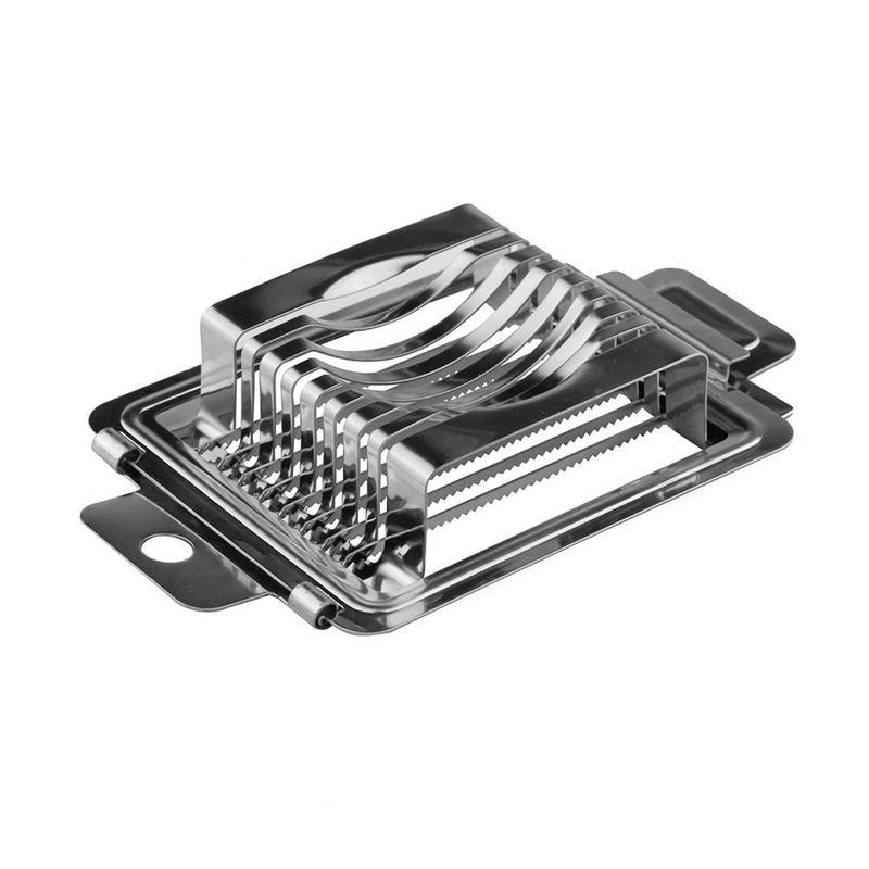 Нержавеющая сталь яйцо резак многофункциональный плоды Slicer Кухонные принадлежности
Нержавеющая сталь яйцо резак многофункциональный плоды Slicer Кухонные принадлежности
