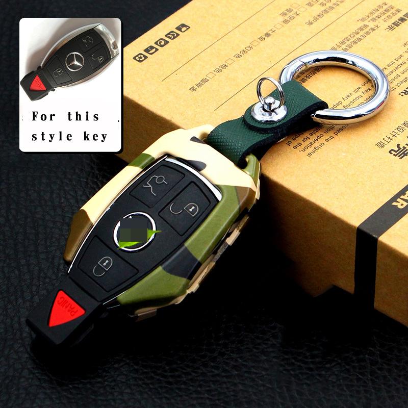 Camouflage Series Galvanized Alloy Car Key Cover Case for Mercedes Benz A B R G Class GLK GLA E200 E200L W176 2 3 Buttons
Camouflage Series Galvanized Alloy Car Key Cover Case for Mercedes Benz A B R G Class GLK GLA E200 E200L W176 2 3 Buttons