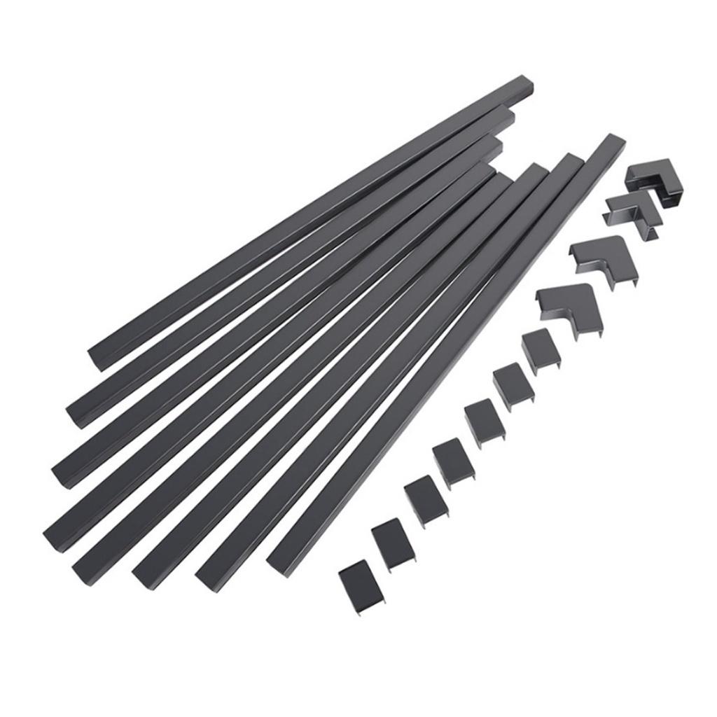 Кабельный канал Настенный кабель-канал Полный комплект кабельного канала Органайзер для проводов Кабель-менеджмент чёрный
Кабельный канал Настенный кабель-канал Полный комплект кабельного канала Органайзер для проводов Кабель-менеджмент чёрный