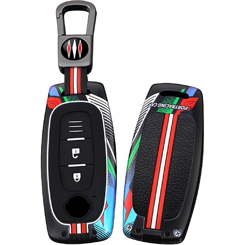 SANRILY Luminous Painting Key Fob Cover Case Fit for Nissan Rogue 2022 Ariya 8 Gen 2023 Pathfinder Kicks Keyless Key Shell with Glow Short Keychain Black-3 Button A
SANRILY Luminous Painting Key Fob Cover Case Fit for Nissan Rogue 2022 Ariya 8 Gen 2023 Pathfinder Kicks Keyless Key Shell with Glow Short Keychain Black-3 Button A