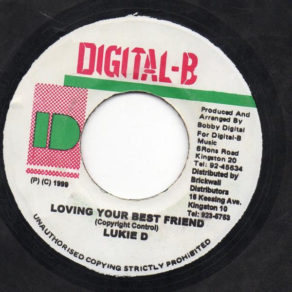 7-дюймовая пластинка LUKIE D - Loving Your Best Friend NONE Digital-B 1999 Ямайка Регги, Ска и Даб Б/У
7-дюймовая пластинка LUKIE D - Loving Your Best Friend NONE Digital-B 1999 Ямайка Регги, Ска и Даб Б/У