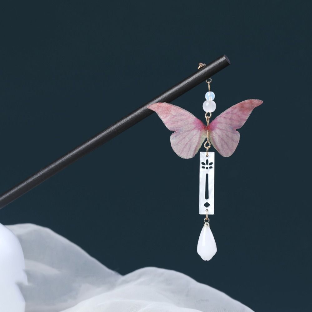 Заколка-бабочка с кисточкой для волос Hanfu, деревянная палочка для волос, антикварная для женщин
Заколка-бабочка с кисточкой для волос Hanfu, деревянная палочка для волос, антикварная для женщин