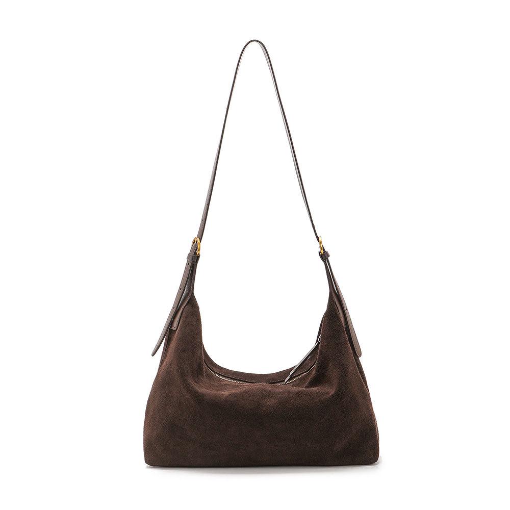 Women s High-End Suede Leather Casual Shoulder Bag - Fashionable Underarm Design
Women s High-End Suede Leather Casual Shoulder Bag - Fashionable Underarm Design