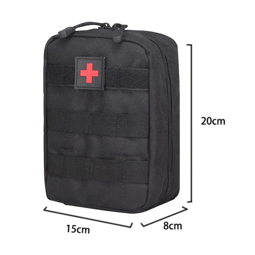 Hunting Survival EDC First Aid Kit Medical Waist Bag Oxford Cloth Waterproof Outdoor Climbing Camping Equipment safe Bag
Hunting Survival EDC First Aid Kit Medical Waist Bag Oxford Cloth Waterproof Outdoor Climbing Camping Equipment safe Bag