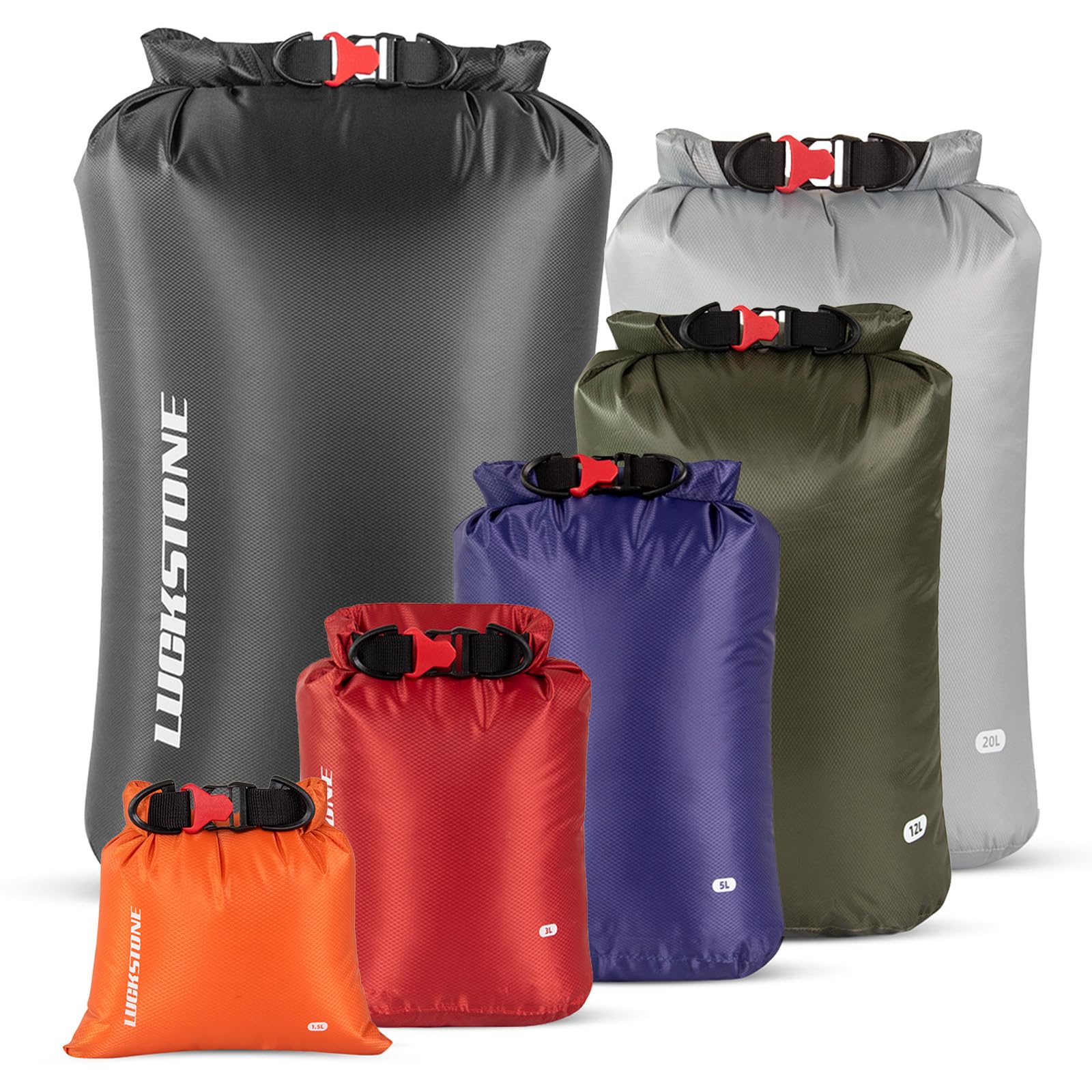 Ultra Lightweight Waterproof Dry Bag Set, 70D Tear Resistant Polyester, Perfect for Outdoor Camping, Backpacking, Kayaking, Boating, Traveling, Dry
Ultra Lightweight Waterproof Dry Bag Set, 70D Tear Resistant Polyester, Perfect for Outdoor Camping, Backpacking, Kayaking, Boating, Traveling, Dry
