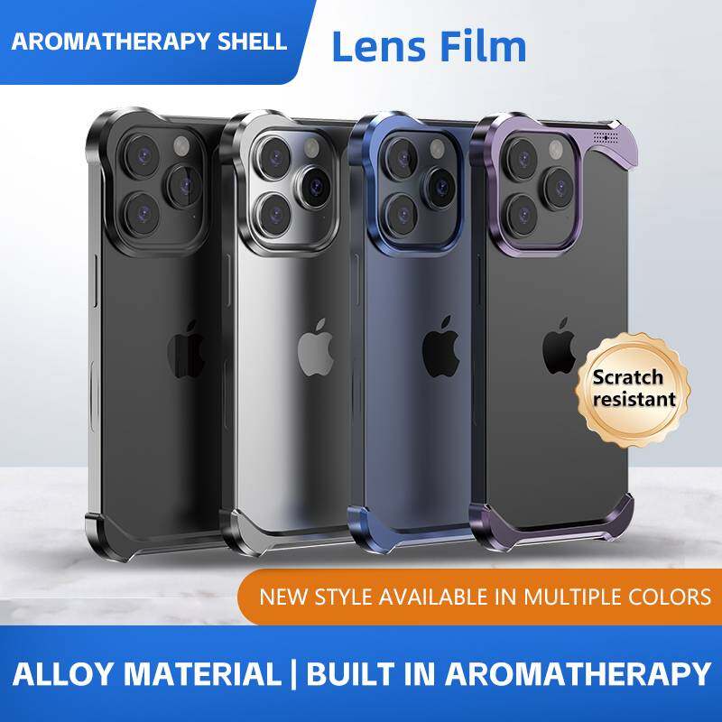 Luxury Irregular Aluminum Alloy Shockproof Phone Case for iPhone 16 Pro Max 15 Plus 14 13Pro - Reinforced Bumper with Aromatherapy Design iphone 16 Plus срібний
Luxury Irregular Aluminum Alloy Shockproof Phone Case for iPhone 16 Pro Max 15 Plus 14 13Pro - Reinforced Bumper with Aromatherapy Design iphone 16 Plus срібний