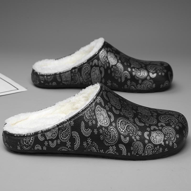Модные мужские тапочки, домашние водонепроницаемые хлопковые тапочки, зимние удобные, мягкие, эластичные, модные, универсальные, плюс бархат, сохраняющие тепло 44-45 чёрный
Модные мужские тапочки, домашние водонепроницаемые хлопковые тапочки, зимние удобные, мягкие, эластичные, модные, универсальные, плюс бархат, сохраняющие тепло 44-45 чёрный