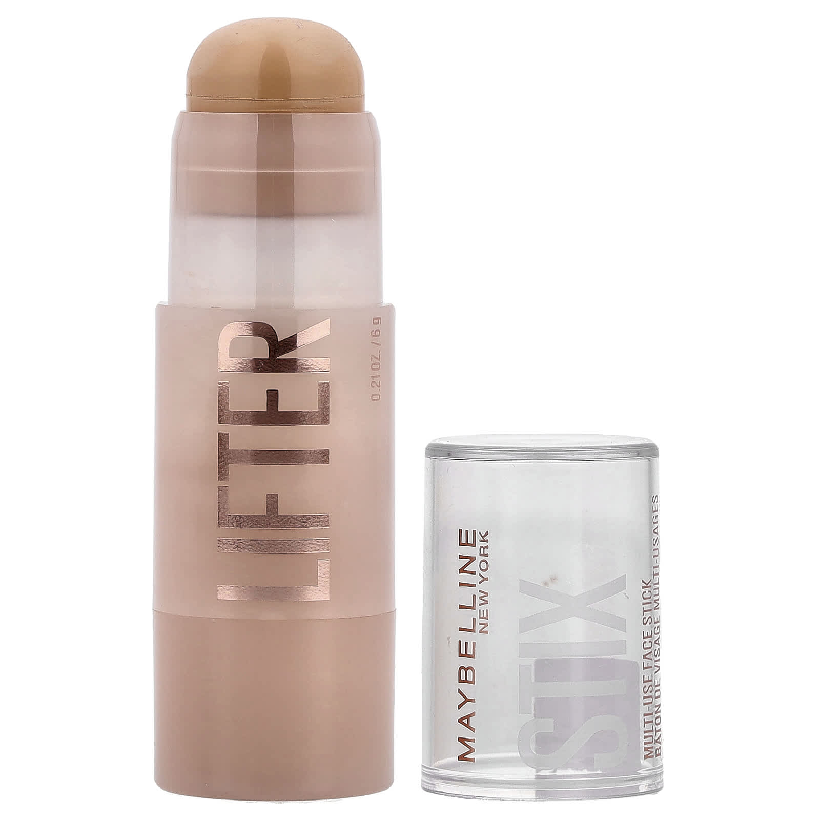 Maybelline, Lifter Stix, Multipurpose Face Stick, 20 Neutral, 6g (0.21oz)
Maybelline, Lifter Stix, Multipurpose Face Stick, 20 Neutral, 6g (0.21oz)