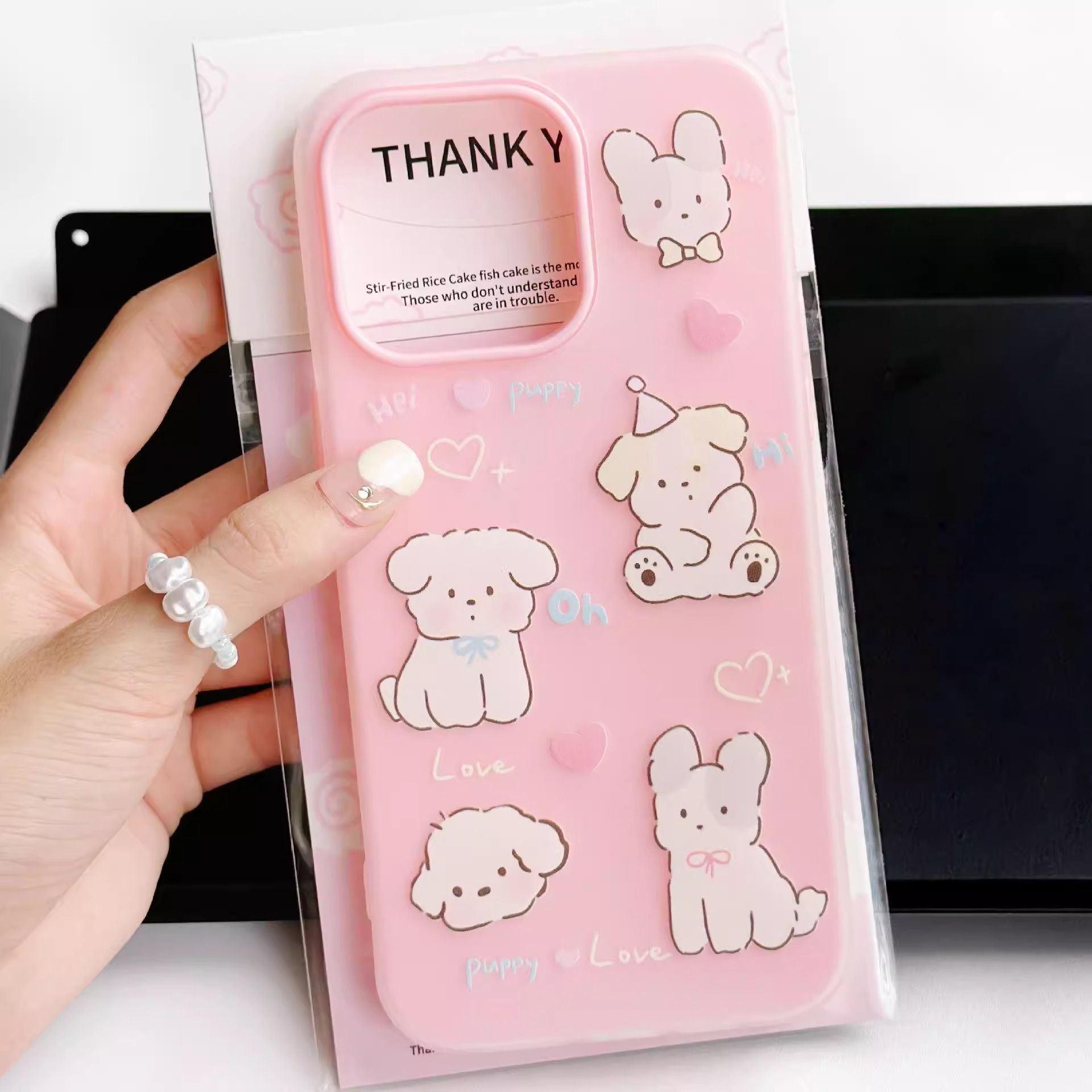 Cute Cartoon Puppy Phone Case for Apple Pro Max (Compatible with Models 11, 13, 15, 16, 17) iPhone 13
Cute Cartoon Puppy Phone Case for Apple Pro Max (Compatible with Models 11, 13, 15, 16, 17) iPhone 13