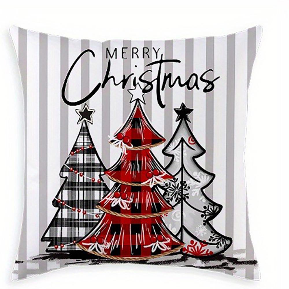 Christmas Themed Pillowcases: Snowmen, Trees, Gifts & Deer Designs Sofa room cushion cover home decoration new year gift 16x16Inch
Christmas Themed Pillowcases: Snowmen, Trees, Gifts & Deer Designs Sofa room cushion cover home decoration new year gift 16x16Inch