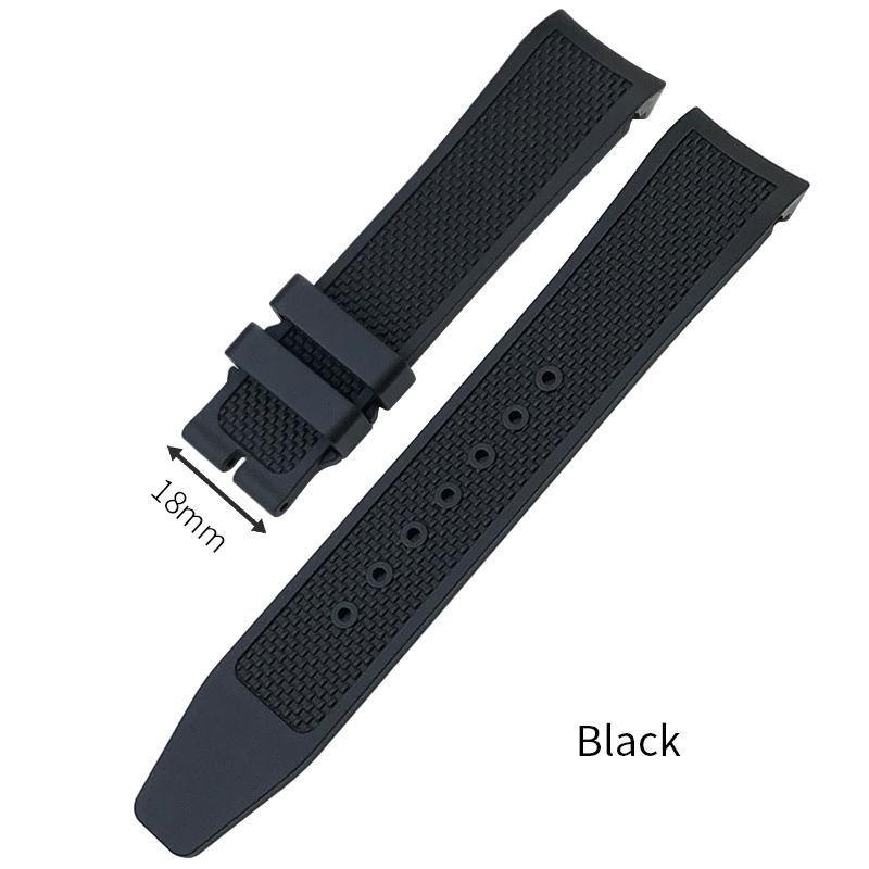 20mm Curved FKM Fluororubber Watchband for IWC Panda Portugieser Portofino Mark Black Blue Bracelets Diver Sports Watch Strap 20mm чорний
20mm Curved FKM Fluororubber Watchband for IWC Panda Portugieser Portofino Mark Black Blue Bracelets Diver Sports Watch Strap 20mm чорний