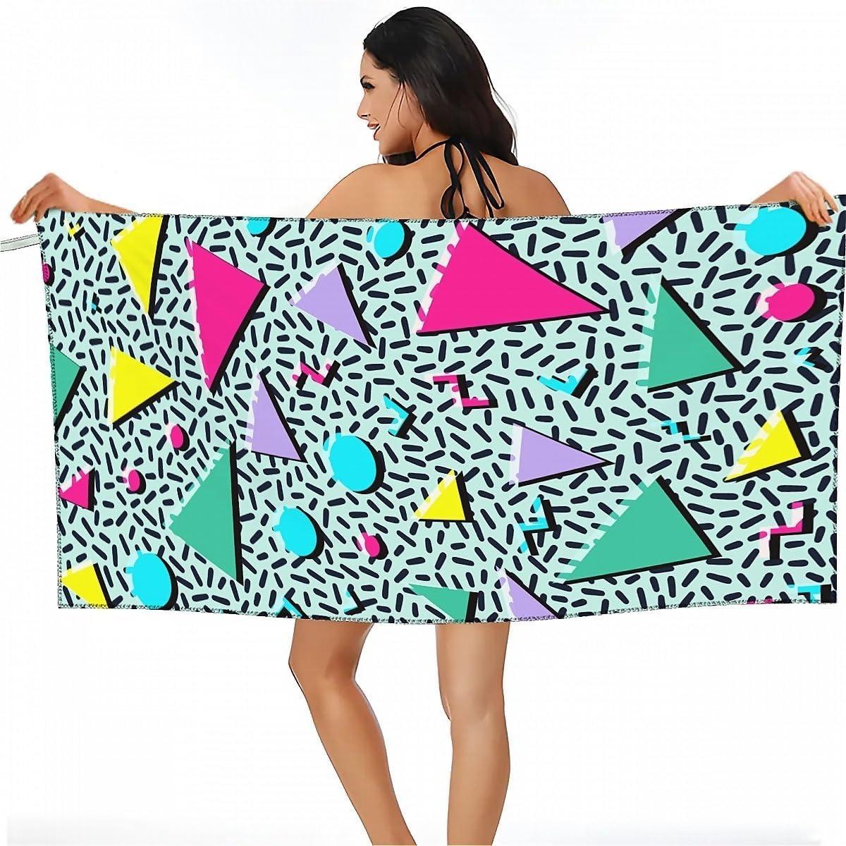 Geometry pattern Beach Towel for Family stuffs friends Gifts Quick-Dry Sand free For Bath Yoga Beach Camping Swimming GYM travel W40*H60(CM)
Geometry pattern Beach Towel for Family stuffs friends Gifts Quick-Dry Sand free For Bath Yoga Beach Camping Swimming GYM travel W40*H60(CM)