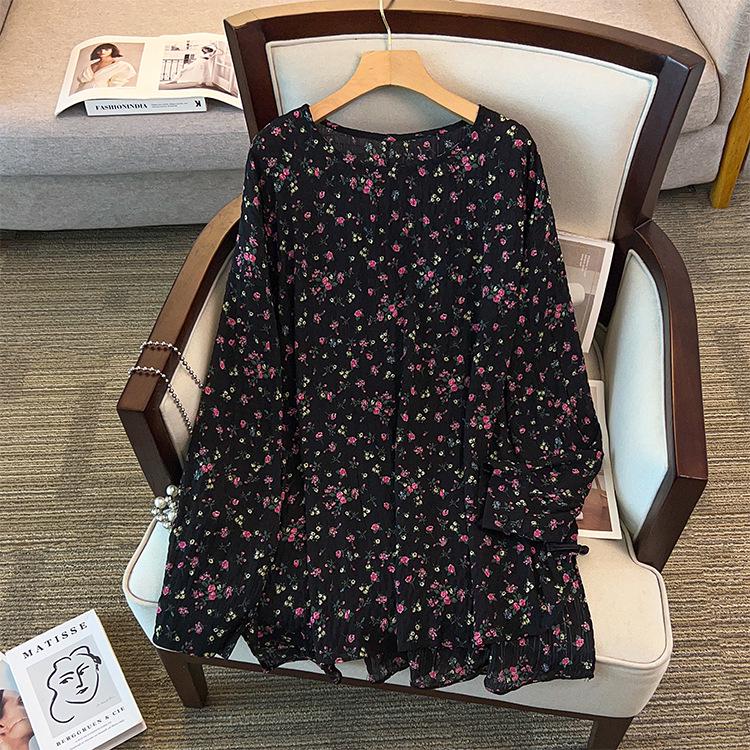 2026 Plus Size Women s Casual Chiffon Top - Polka Dot/Floral, Spring/Summer, Loose Fit, 300 jin 6XL (Recommended Weight 95-150 kg)
2026 Plus Size Women s Casual Chiffon Top - Polka Dot/Floral, Spring/Summer, Loose Fit, 300 jin 6XL (Recommended Weight 95-150 kg)