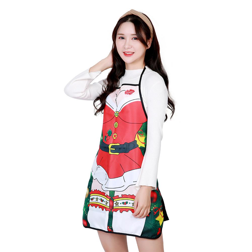 Рождественский фартук ручной работы для семейных торжеств с милыми мультяшными персонажами
Рождественский фартук ручной работы для семейных торжеств с милыми мультяшными персонажами