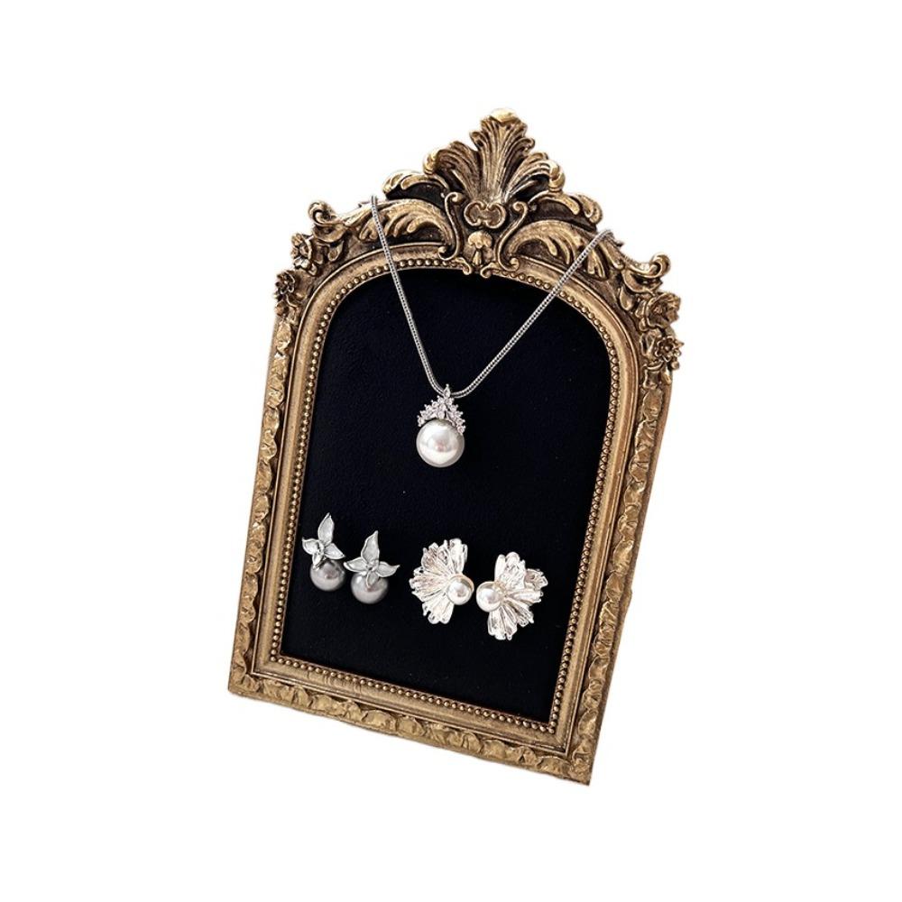 Handmade Jewelry Display Bust Model Flower pattern Pendant Chain Display Rack Dresser Trades Shows Black Frame S
Handmade Jewelry Display Bust Model Flower pattern Pendant Chain Display Rack Dresser Trades Shows Black Frame S