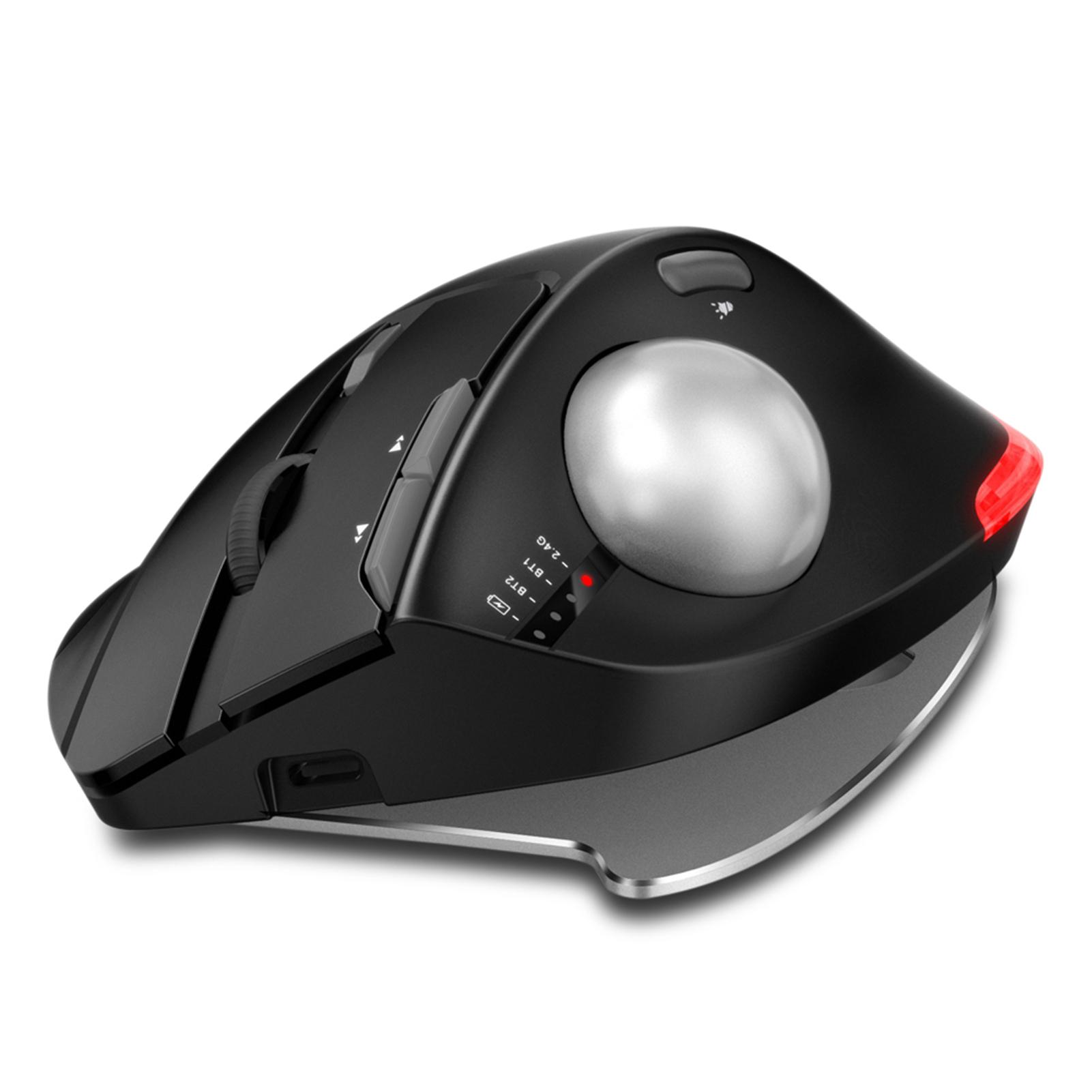 ZELOTES F-33 Trackball Mouse Wireless Triple Mode for 2DCelsius3D Professional Graphic Designer -Screen CAD Drawing PS RGB with Programmable A
ZELOTES F-33 Trackball Mouse Wireless Triple Mode for 2DCelsius3D Professional Graphic Designer -Screen CAD Drawing PS RGB with Programmable A
