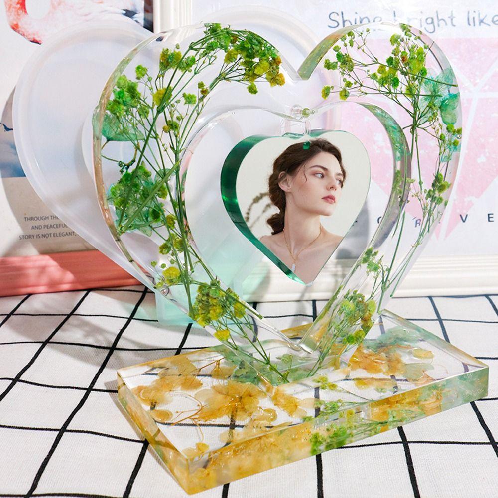 Глиняный инструмент Love Heart Силиконовые формы для литья ручной работы Рама Подставка Форма Смола Пресс-форма для фоторамки
Глиняный инструмент Love Heart Силиконовые формы для литья ручной работы Рама Подставка Форма Смола Пресс-форма для фоторамки