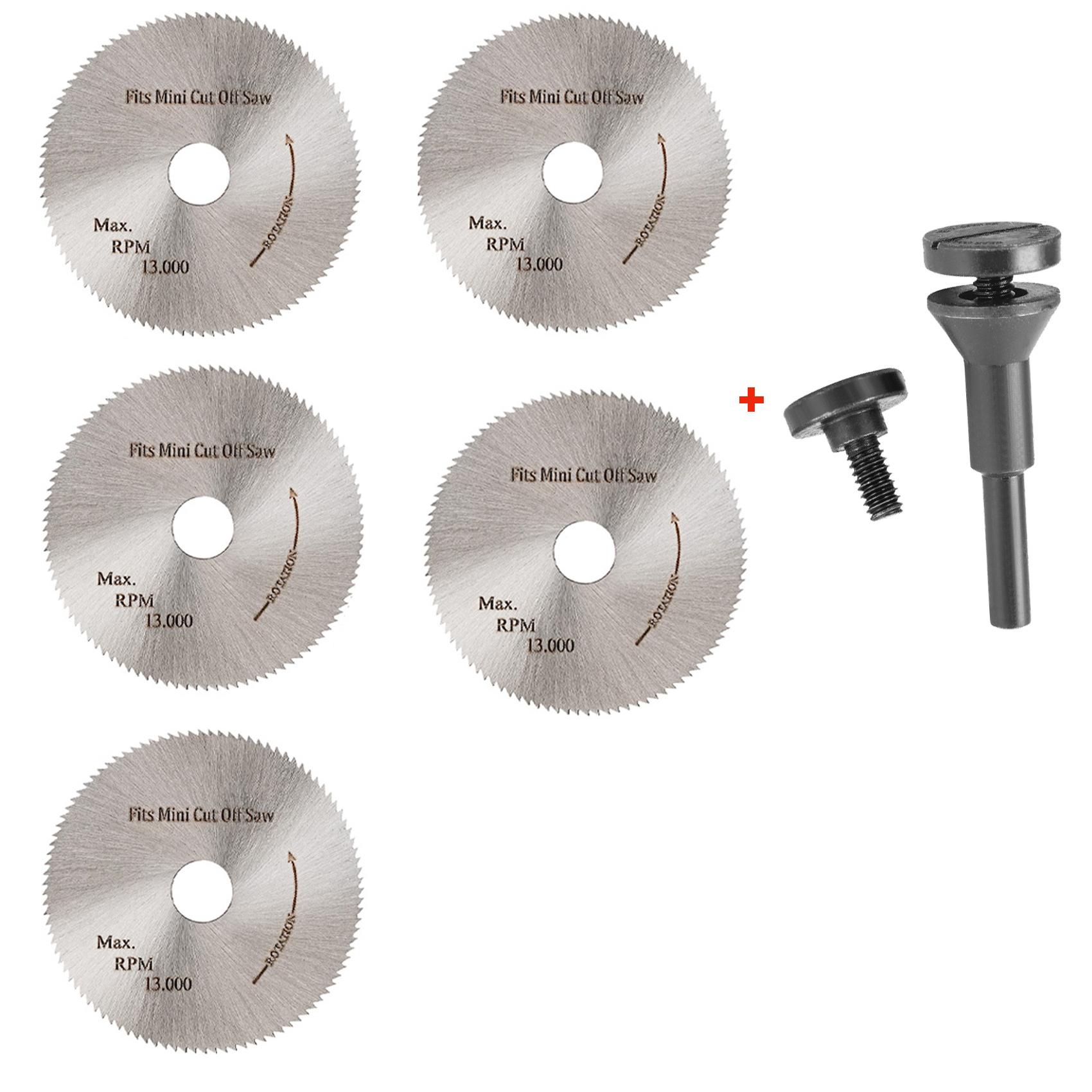 6 шт. / Набор 50 мм отрезной мини-дисковый пильный диск для электрической дрели, настольной пилы, резки дерева, мягкого металла, ПВХ + монтажная оправка Multipurpose Cutting
6 шт. / Набор 50 мм отрезной мини-дисковый пильный диск для электрической дрели, настольной пилы, резки дерева, мягкого металла, ПВХ + монтажная оправка Multipurpose Cutting