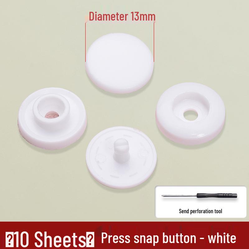 Press-Button Automatic No-Sew Baby Snaps: Invisible, Plastic Four-Hole Snaps for Clothing & Mother-Child Outfits
Press-Button Automatic No-Sew Baby Snaps: Invisible, Plastic Four-Hole Snaps for Clothing & Mother-Child Outfits