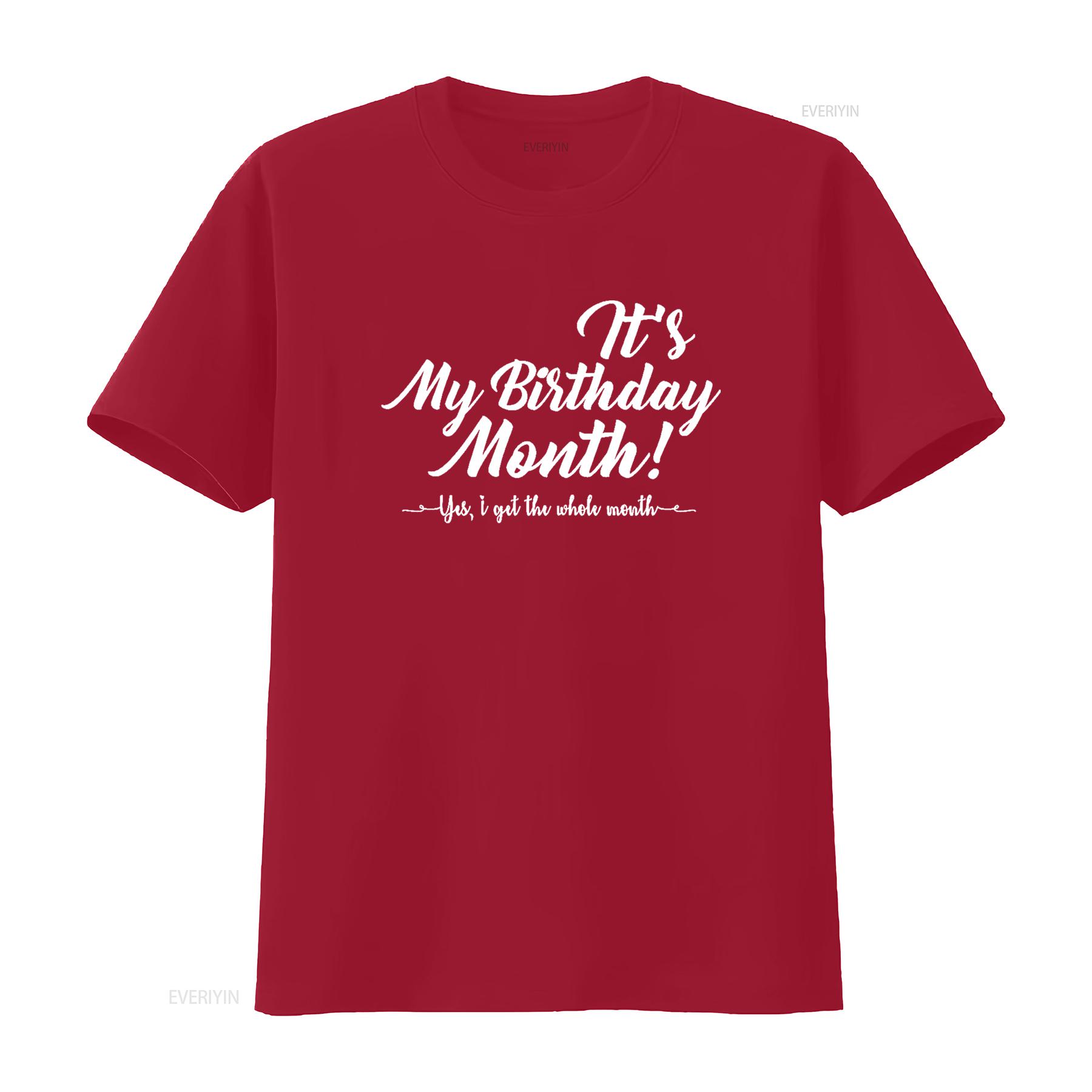 It s My Birthday Month T Shirt s vintage Washed fashion Comfortable Slightly homme Stretched Casual graphic designer clothes S
It s My Birthday Month T Shirt s vintage Washed fashion Comfortable Slightly homme Stretched Casual graphic designer clothes S