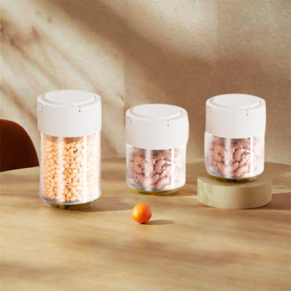 Press Type Food Storage Jars Eco-friendly Sealed Container Hermetic Containers Cereal Storage M білий
Press Type Food Storage Jars Eco-friendly Sealed Container Hermetic Containers Cereal Storage M білий