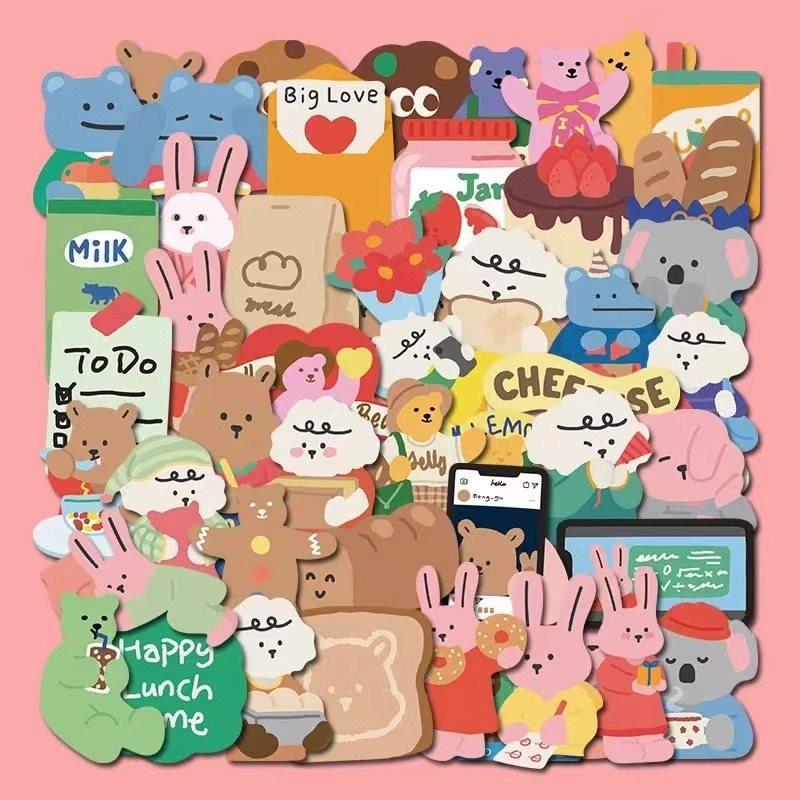 1set Stickers Cartoon Cute Small Animals Simple and High Beauty Handheld Notebook Stickers
1set Stickers Cartoon Cute Small Animals Simple and High Beauty Handheld Notebook Stickers