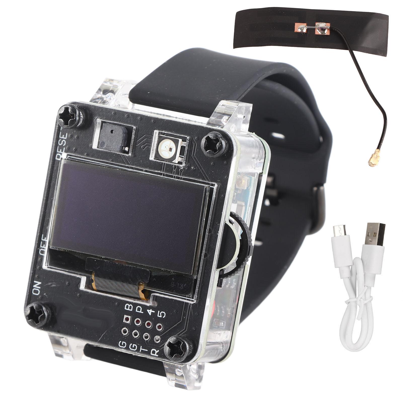 WiFi Deauther Watch SE ESP8266 Програмована плата розробки Носимий годинник Інструмент для тестування контролю атаки
WiFi Deauther Watch SE ESP8266 Програмована плата розробки Носимий годинник Інструмент для тестування контролю атаки