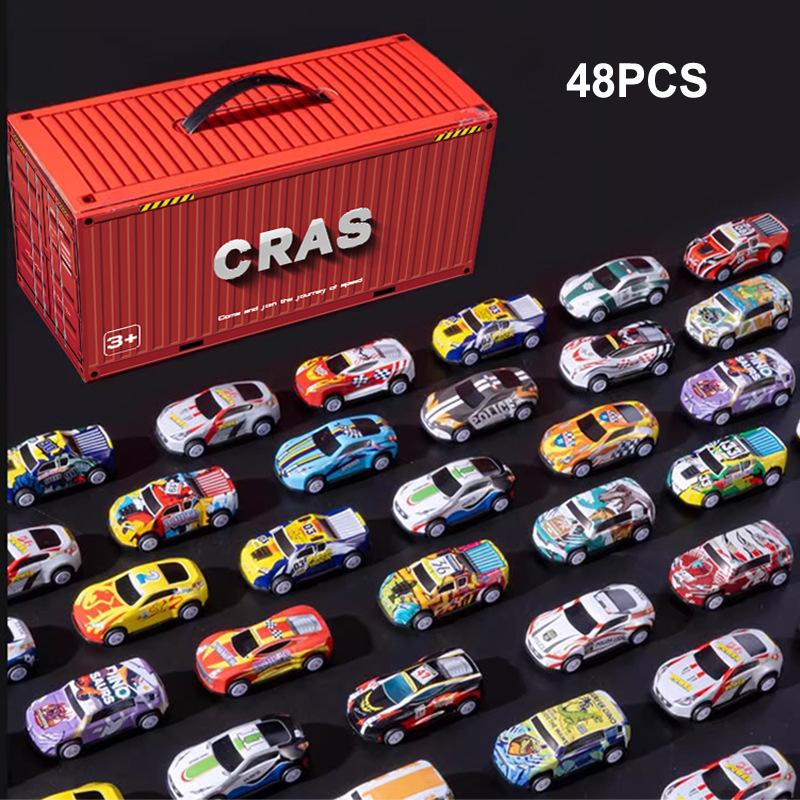 48PCS Container Simulation Alloy Car Model Finale Alloy Inertia Pull Back Mini Car Toy Boy Engineering Car Set Toy Birthday Gift красный
48PCS Container Simulation Alloy Car Model Finale Alloy Inertia Pull Back Mini Car Toy Boy Engineering Car Set Toy Birthday Gift красный