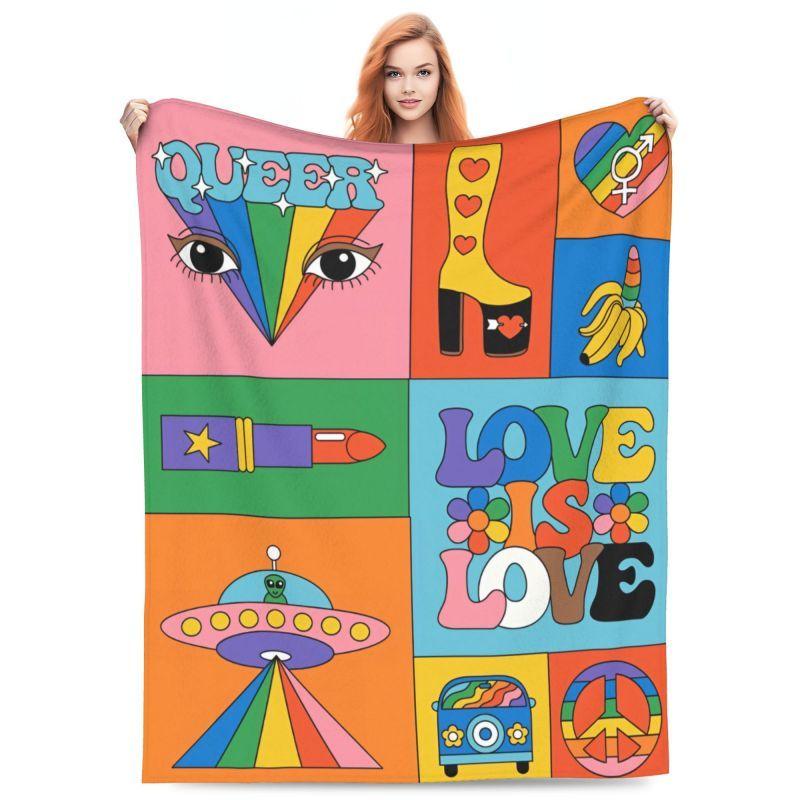 Cartoon abstract pattern Flannel printed blanket suitable for all seasons suitable for living room office sofa and travel 75x90cm
Cartoon abstract pattern Flannel printed blanket suitable for all seasons suitable for living room office sofa and travel 75x90cm