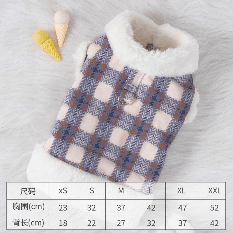 Dog Clothes Winter Warm Fleece Lined Vest with Leash Harness for Small Breed Teddy Bichon Cat Pet Apparel Bulk XS синій
Dog Clothes Winter Warm Fleece Lined Vest with Leash Harness for Small Breed Teddy Bichon Cat Pet Apparel Bulk XS синій