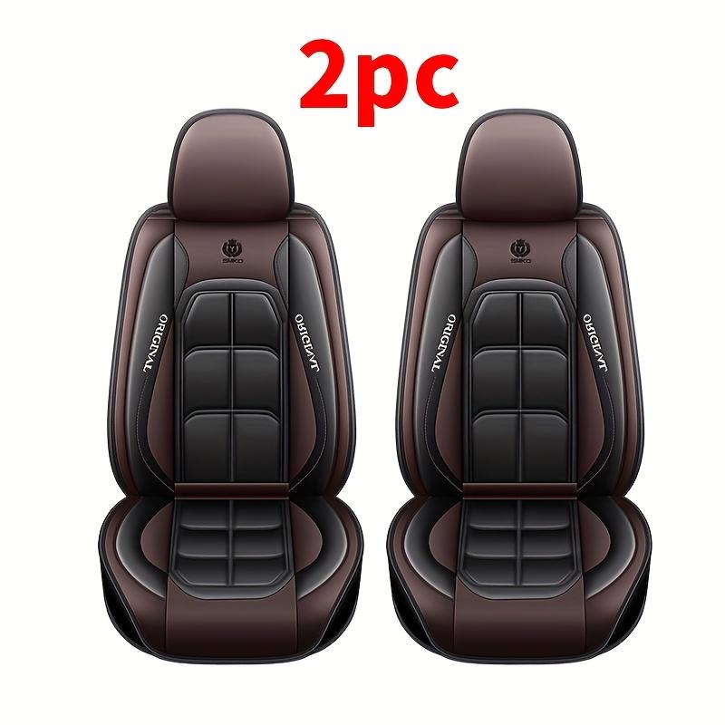 2 шт. Чехлы на сиденья из искусственной кожи - Универсальная посадка для седанов и внедорожников, Эргономичный дизайн с боковой поддержкой, Удобный наполнитель для пассажирских сидений\
2 шт. Чехлы на сиденья из искусственной кожи - Универсальная посадка для седанов и внедорожников, Эргономичный дизайн с боковой поддержкой, Удобный наполнитель для пассажирских сидений\