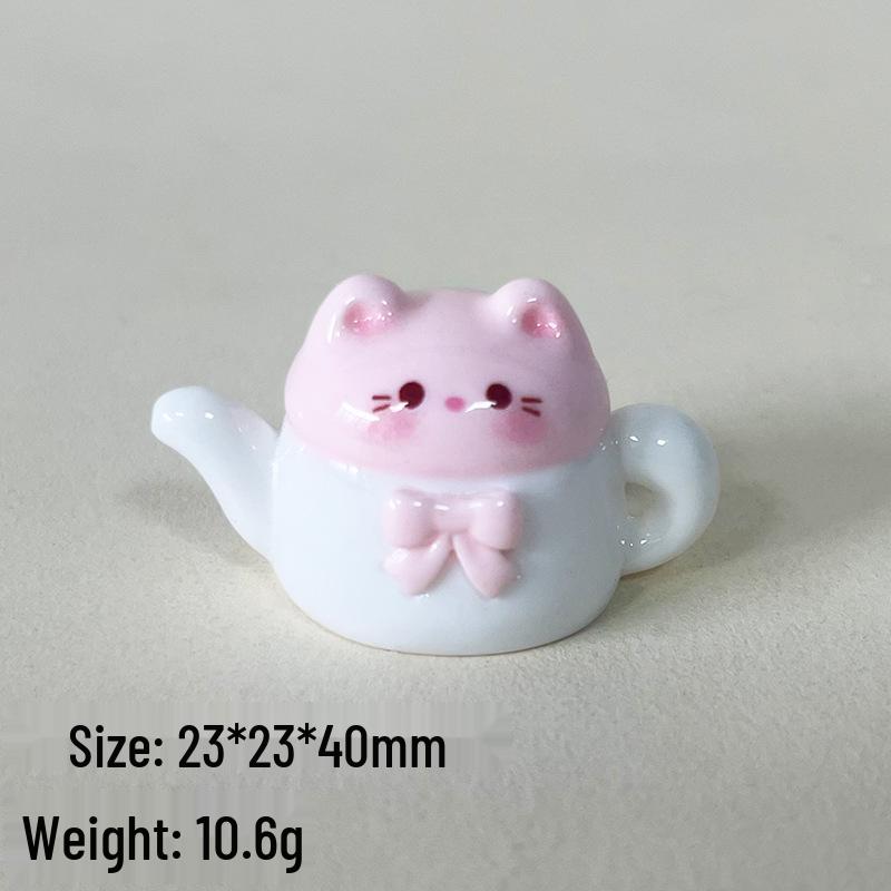 Adorable Cat Teapot Resin Ornament - Popular Traffic-Boosting Gift for Live Broadcasts білий
Adorable Cat Teapot Resin Ornament - Popular Traffic-Boosting Gift for Live Broadcasts білий