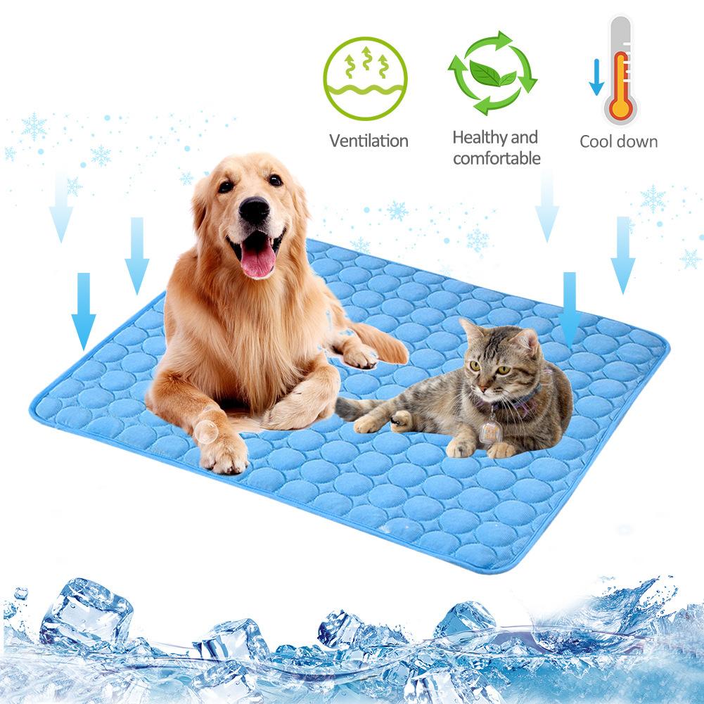 Pet Ice Silk Mat Dog Mat Summer Cool Mat Cooling Breathable Cat Cool Mat Cooling Supplies Small Large Dog Pet Mat 30x40cm сірий колір
Pet Ice Silk Mat Dog Mat Summer Cool Mat Cooling Breathable Cat Cool Mat Cooling Supplies Small Large Dog Pet Mat 30x40cm сірий колір