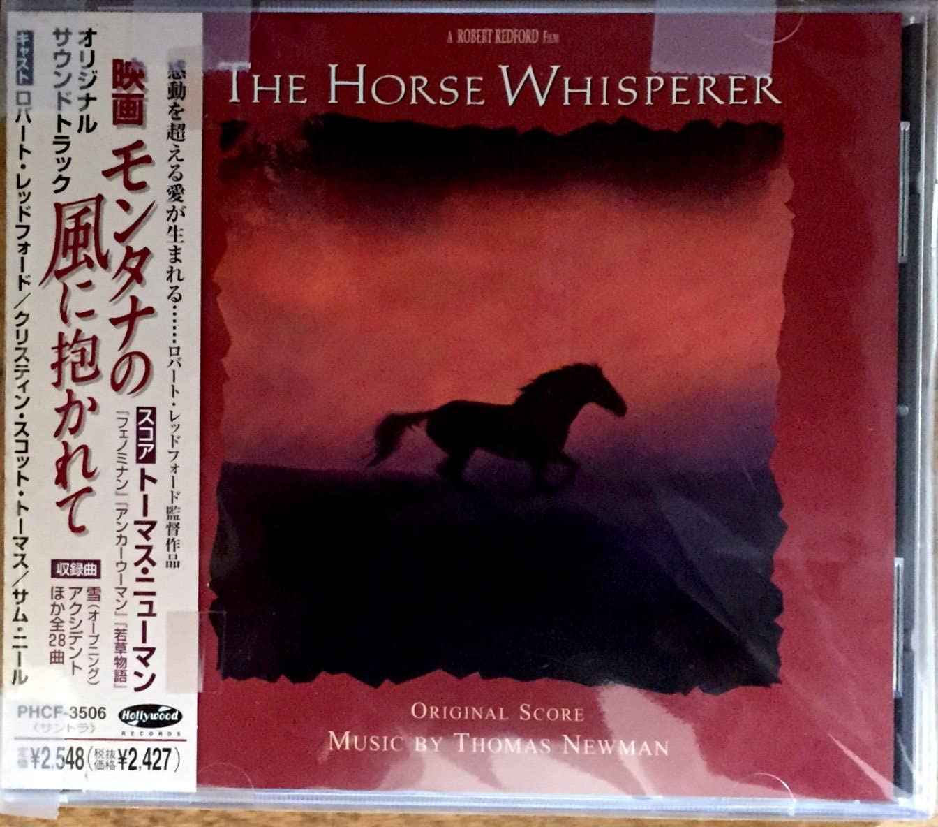 CD ORIGINAL SCORE; THOMAS NEWMAN - Embracing the Montana Wind Japan ObiSoundtracks & Musicals Used
CD ORIGINAL SCORE; THOMAS NEWMAN - Embracing the Montana Wind Japan ObiSoundtracks & Musicals Used