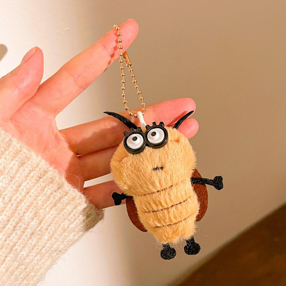 Cute Plush Cockroach Keychain Stuffed Animal Car Key Holder Backpack Pendant Cartoon Stuffed Doll Keyring Fun Gift Accessories
Cute Plush Cockroach Keychain Stuffed Animal Car Key Holder Backpack Pendant Cartoon Stuffed Doll Keyring Fun Gift Accessories