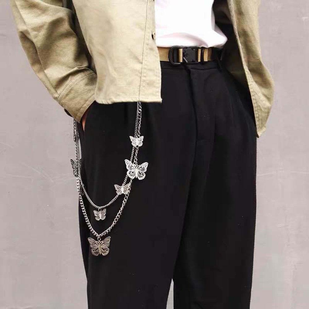 Punk Double Layers Women Men Butterfly Fashion Jewelry Belly Chain Waist Chain Jeans Pants Chain серебряный
Punk Double Layers Women Men Butterfly Fashion Jewelry Belly Chain Waist Chain Jeans Pants Chain серебряный