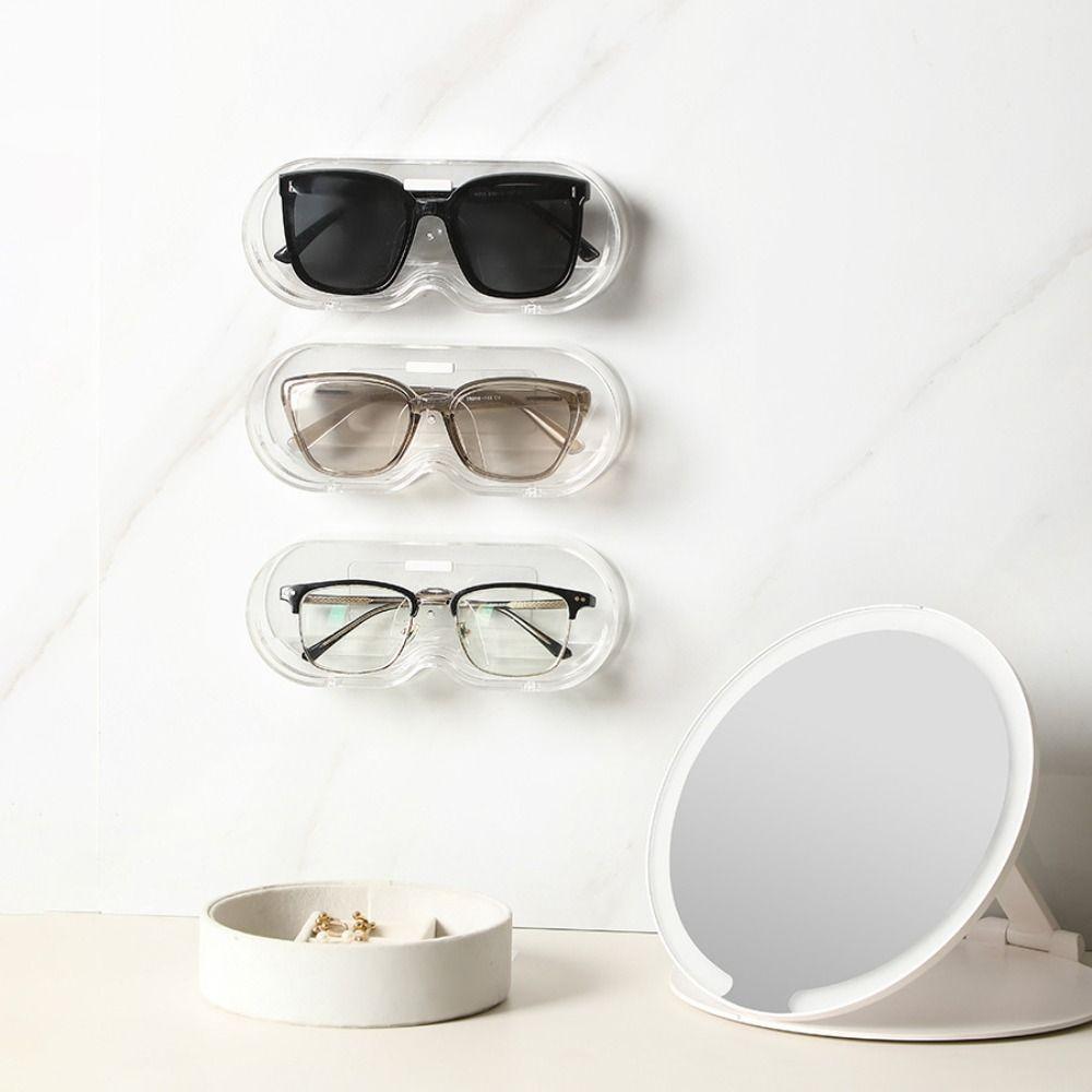 Punch-free Glasses Storage Rack Organizer Sun-glasses Display Holder New Sunglasses Storage Box прозорий
Punch-free Glasses Storage Rack Organizer Sun-glasses Display Holder New Sunglasses Storage Box прозорий