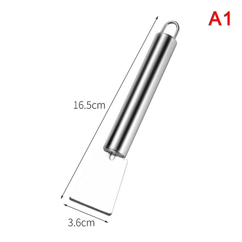 Многофункциональный кухонный шпатель из нержавеющей стали для чистки, скребок для размораживания льда
Многофункциональный кухонный шпатель из нержавеющей стали для чистки, скребок для размораживания льда