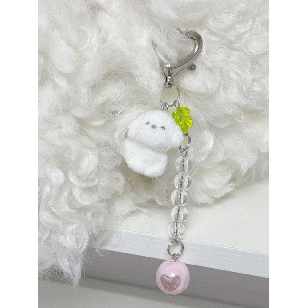PinOf Puppy clover keyring White Puppy
PinOf Puppy clover keyring White Puppy