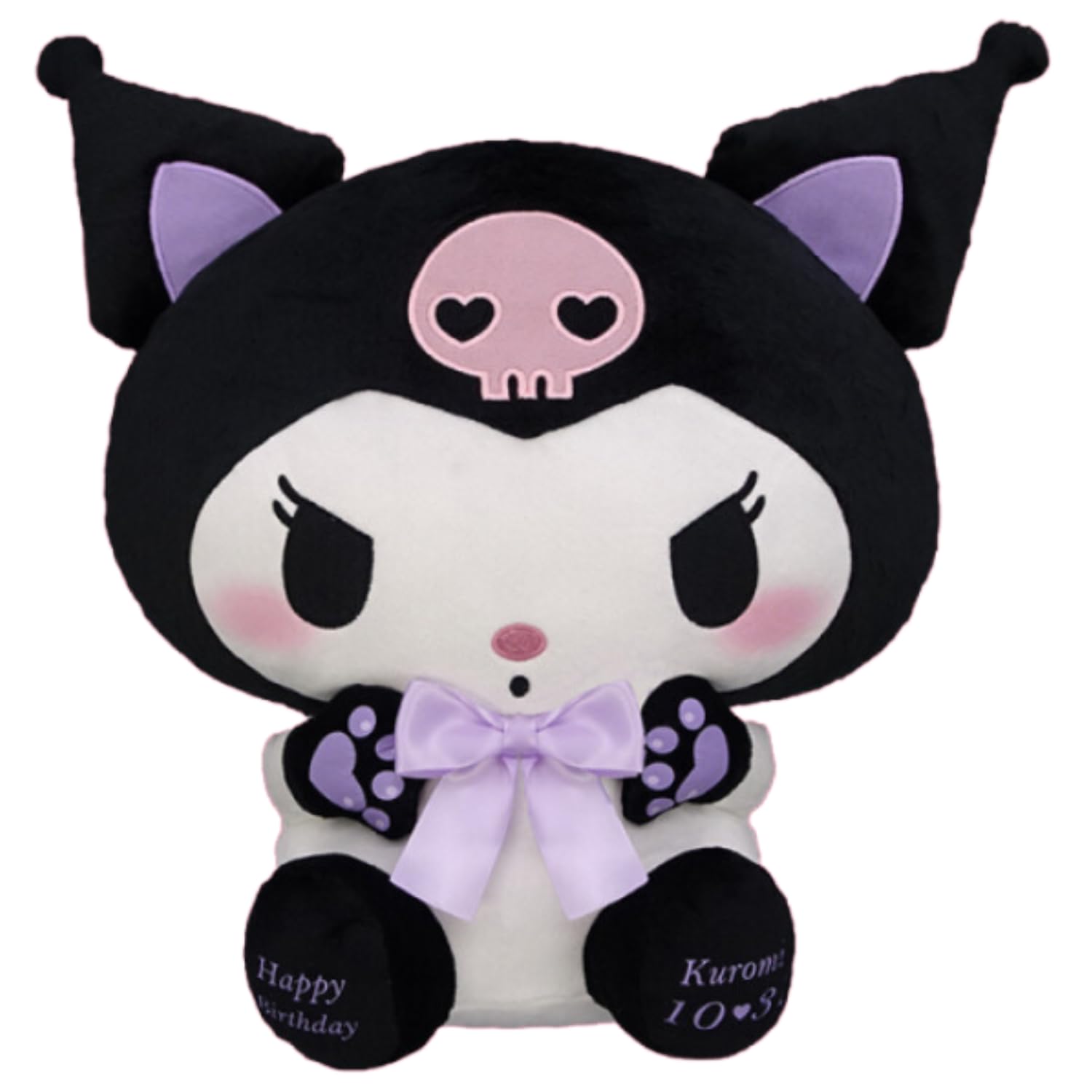 Kuromi Black Cat Cosplay Birthday Super BIG DX Plush Sanrio 43cm Approx.
Kuromi Black Cat Cosplay Birthday Super BIG DX Plush Sanrio 43cm Approx.