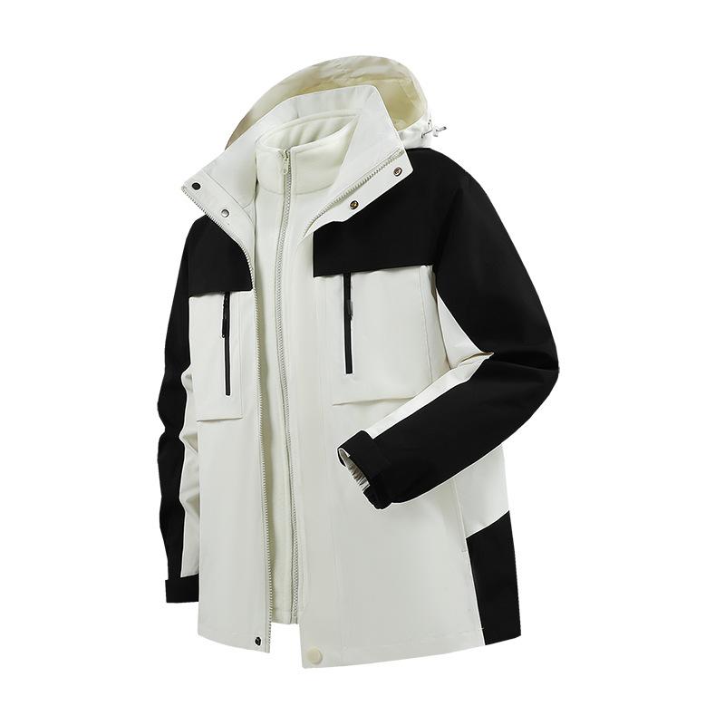 Thick Outdoor Warm Jacket with Detachable Outer Cover, Three In One Windproof and Waterproof Jacket XXXXL
Thick Outdoor Warm Jacket with Detachable Outer Cover, Three In One Windproof and Waterproof Jacket XXXXL