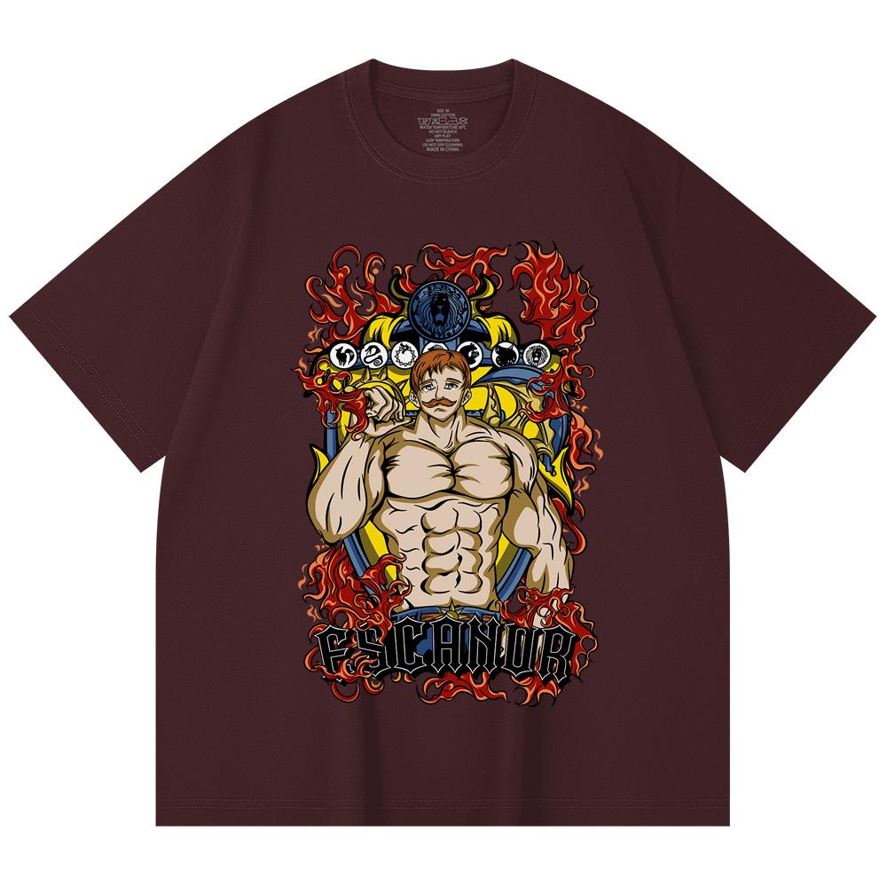 230 Gsm 100% Cotton Seven Deadly Sins V4 Escanor Print Unisex Heavy Cotton T Shirt 2XL вина червоного кольору
230 Gsm 100% Cotton Seven Deadly Sins V4 Escanor Print Unisex Heavy Cotton T Shirt 2XL вина червоного кольору