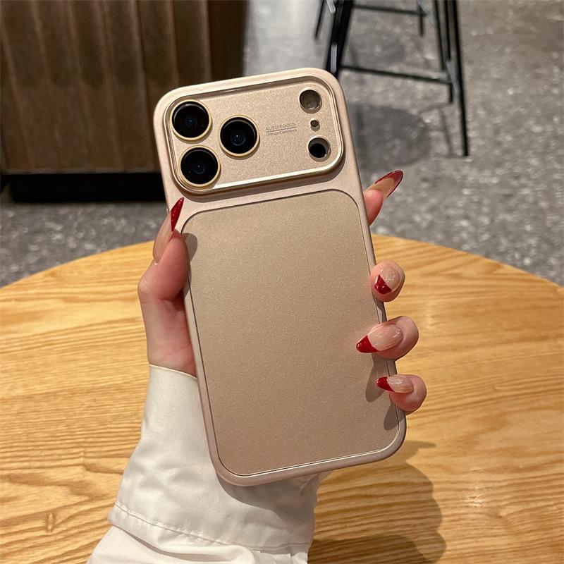 Frosted Solid Color Drop Protection Case for iPhone 14/15/16/17 Pro Max 13
Frosted Solid Color Drop Protection Case for iPhone 14/15/16/17 Pro Max 13