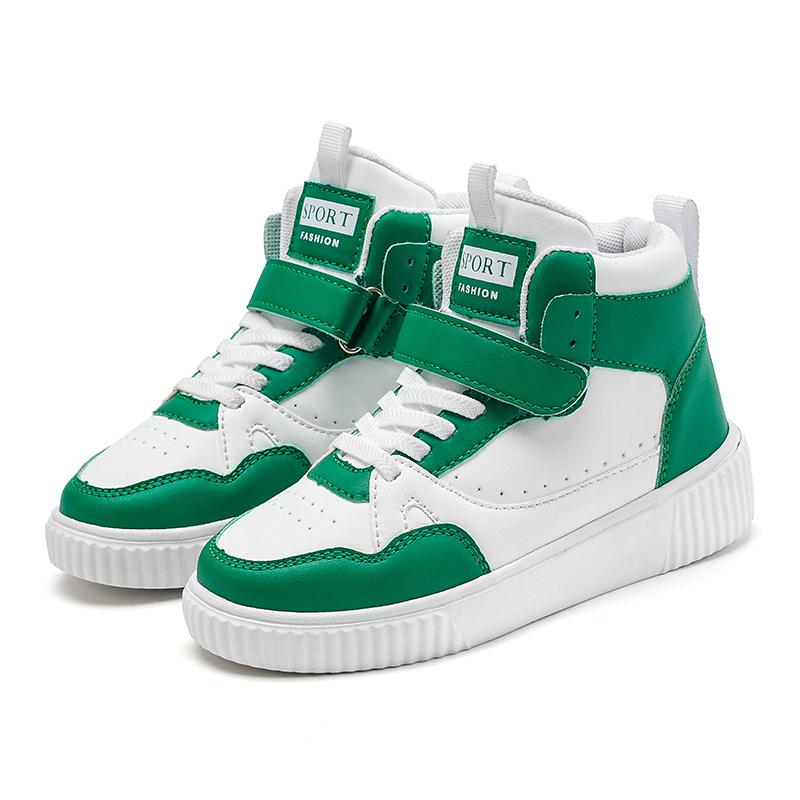 New High Top Childrens Boy Sneakers Outdoor Running Basketball Kids Sports Shoes Non-slip Luxury Pu Leather Boys Sports Shoes 33 зелений
New High Top Childrens Boy Sneakers Outdoor Running Basketball Kids Sports Shoes Non-slip Luxury Pu Leather Boys Sports Shoes 33 зелений
