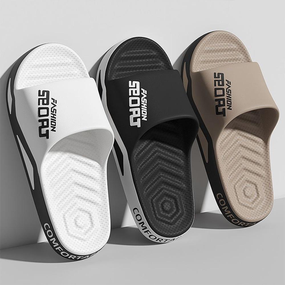 ZHIDA Summer Men Slippers Outside Beach Flip Flops Indoor Mute Non-slip Home Shoes EVA Couple Shower Slides Casual Sandals 40-41
ZHIDA Summer Men Slippers Outside Beach Flip Flops Indoor Mute Non-slip Home Shoes EVA Couple Shower Slides Casual Sandals 40-41