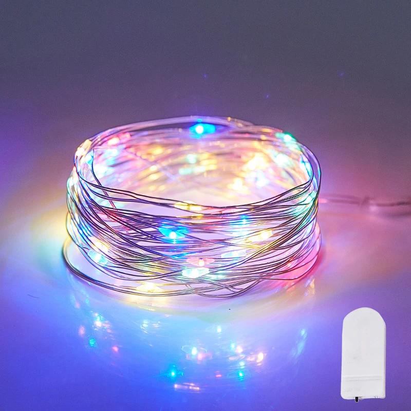 5Pcs LED Copper Wire Fairy Lights Waterproof LED String Lights Battery Operated DIY Wedding Party Christmas Decoration Garland 5m разноцветный
5Pcs LED Copper Wire Fairy Lights Waterproof LED String Lights Battery Operated DIY Wedding Party Christmas Decoration Garland 5m разноцветный
