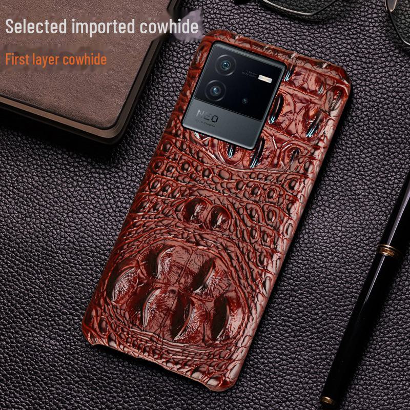 iQOO Neo6 Cowhide Crocodile Skull Leather Phone Case - High-End Protective Cover for Neo6SE Neo 8 чёрный
iQOO Neo6 Cowhide Crocodile Skull Leather Phone Case - High-End Protective Cover for Neo6SE Neo 8 чёрный